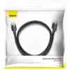 Baseus Video cable Cafule 4KHDMI Male To 4K HDMI Male, 2m, Black (CADKLF-F01)