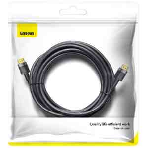 Baseus Video cable Cafule 4KHDMI Male To 4KHDMI Male 5m Black (CADKLF-H01)
