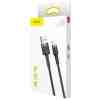 Baseus Lightning Cafule Cable 2.4A 0.5m Gray + Black (CALKLF-AG1) - Image 2