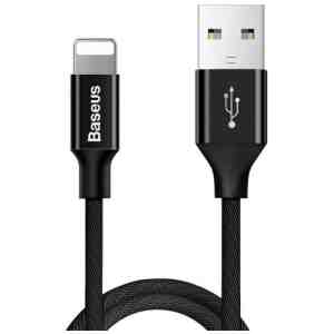 Baseus Lightning Yiven Cable 2A 1.2m Black (CALYW-01)