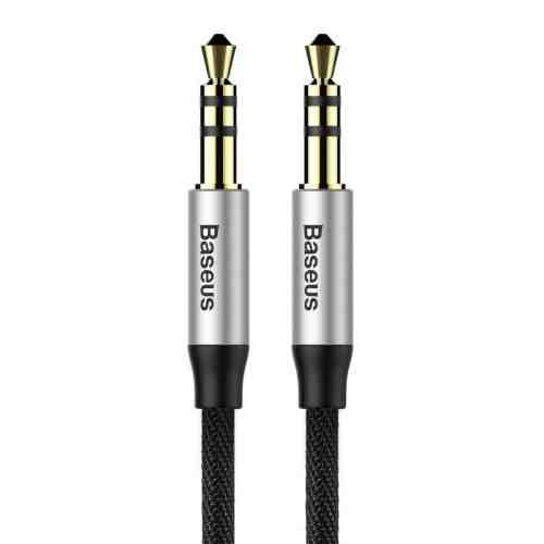 Baseus Audio Yiven M30 Cable 1.5M Silver/Black (CAM30-CS1) - Image 3
