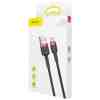 Baseus Type-C Cafule cable 2A 2m Red + Black (CATKLF-C91)