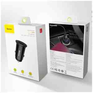 Baseus Car Charger Circular Plastic A+C PPS PD3.0 + QC4.0 + 30W Black (CCALL-YS01)