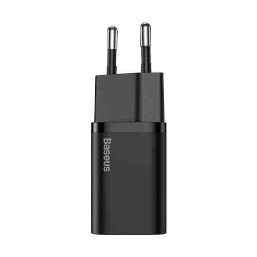 Baseus Travel Charger set Super Si 1C PD Fast charger 20W EU Black (CCSUP-B01) - Image 3