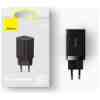 Baseus Travel Charger Super Si Pro mini Fast Charger, C+U, PD 3.0, QC 3.0 30W EU Black (CCSUPP-E01) - Image 3