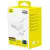 Baseus Power Station EnerFill FH21 (GaN) 6-in-1 QC, C+C+C+C+U+U, 120W with 1.5m Wall Cable White (E0120T01)