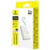 Baseus Power Bank Wireless Charger for Apple Watch, 5W, 1640 mAh, with built-in Cable, White (E0205302)