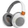 JBL JR460NC Bluetooth Wireless On-Ear Headphones for Kids with Noise Cancellation, White/ Brown EU