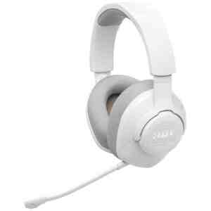 JBL Quantum 360 Headphone Wireless Gaming Headset with Microphone, White EU