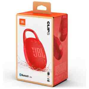 JBL CLIP 5 Bluetooth Wireless Speaker Red EU