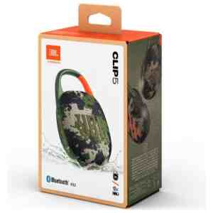 JBL CLIP 5 Bluetooth Wireless Speaker Squad EU