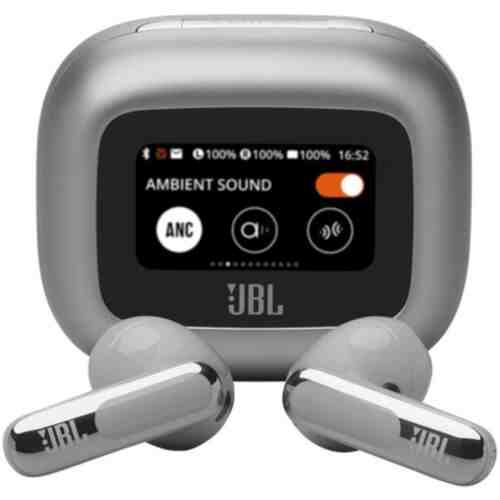 JBL Live Flex 3 TWS Bluetooth Wireless In-Ear Earbuds Silver EU - Image 2