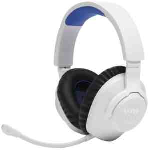 JBL Quantum 360P Headphone Wireless Gaming Headset with Microphone, White EU
