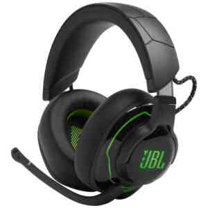 JBL Quantum 910X Headphones Wireless Gaming Headset with Microphone, Black / Green EU