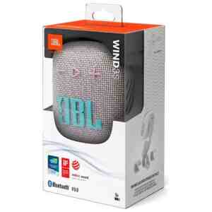 JBL Wind 3S Portable Bluetooth Speaker for Cycles Gray EU - ONLY BOX DAMAGE
