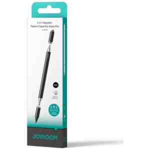 Joyroom Tablet acc. Passive Magnetic Capacitive Stylus Pen 3-in-1 for Touchscreen, Black (JR-BP561)