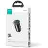 Joyroom Car Charger Mini, C+U, 60W, Black (JR-CCN04)