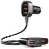 Joyroom Car Charger 5-in-1, U+U+U+U+U 31W, Black (JR-CL03) - Image 3