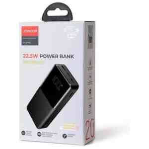 Joyroom Power Bank with Digital Display C+U+U, PD 22.5W, 20000 mAh with Micro-USB input, Black (JR-QP192)
