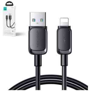 Joyroom USB - Lightning Cable Multi-Color Series A14, 480mb/s, 2.4A, 1.2m, Black (S-AL012A14B)