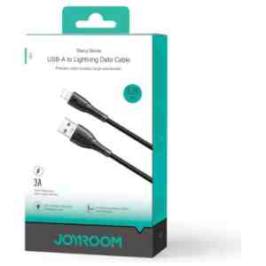 Joyroom USB - Lightning Cable Starry Series, 480mb/s, 3A, 1m, Black (SA32-AL3)