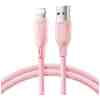 Joyroom USB - Lightning Cable Multi-Color Series A14, 480mb/s, 3A, 1.2m, Pink (SA34-AL3) - Image 3