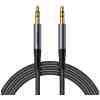Joyroom Audio Cable Stereo, 3.5 mm Mini Jack, 1.2m, Black (SY-A08) - Image 3