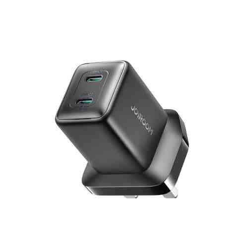 Joyroom Travel Charger (UK) C+C. PD 45W, Black (JR-TCG17)