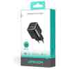 Joyroom Travel Charger C+U, PD 33W with Type-C to Type-C Cable PD 60W, (1m), Black (JR-TG7)
