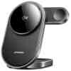 Joyroom Wireless Charger 3-in-1, for iPhone, Apple Watch and AirPods All Series Cable, 15W, Black (JR-W17)