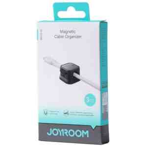 Joyroom Cable Organizer Magnetic up to 7.5 mm diameter, (3pcs), Black (JR-ZS368)