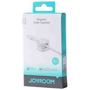 Joyroom Cable Organizer Magnetic up to 7.5 mm diameter, (3pcs), White (JR-ZS368)
