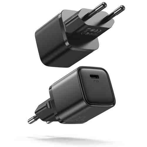 Joyroom Travel Charger Type-C, QC 3.0, PD 3.0, AFC, 20W, EU Black (L-P202) - Image 3
