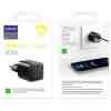 Joyroom Travel Charger Type-C, QC 3.0, PD 3.0, AFC, 20W, EU Black (L-P202) - Image 2