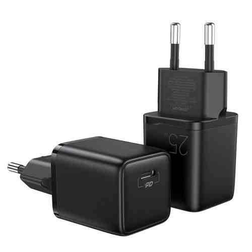 Joyroom Travel Charger Mini Type-C, PPS, PD 25W, Black EU (L-P251) - Image 3