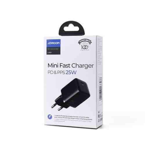 Joyroom Travel Charger Mini Type-C, PPS, PD 25W, Black EU (L-P251) - Image 2