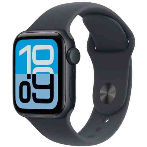 Apple Watch SE 3 (2025) GPS 40mm Mindnight Alu Case, Midnight Sport Band S/M EU MEH94