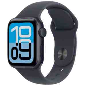 Apple Watch SE 3 (2025) GPS 40mm Mindnight Alu Case, Midnight Sport Band M/L EU MEHC4 - ONLY BOX DAMAGE