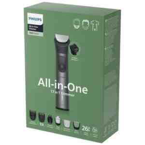 Philips Wet & Dry Multi Grooming Trimmer 17 in 1, Series 7000, MG7951/15 Black / Silver EU
