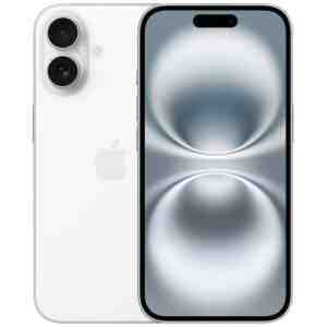 Apple iPhone 16 128GB White India Spec - Non Activated MYE93