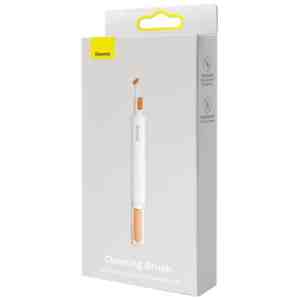 Baseus Tool Headphone Cleaning Brush 3-in-1 Different Tips, White (NGBS000002)
