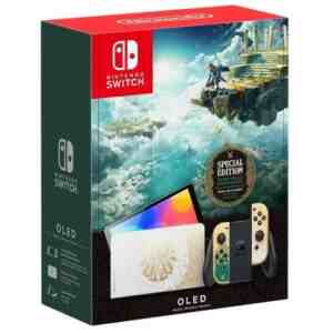 Nintendo Switch OLED Model Zelda: Tears of the Kingdom Limited Edition Gold/ White EU