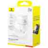 Baseus Travel Charger Palm Series Type-C, PD 3.0, QC 3.0, 20W, White EU (P10111602213-00)