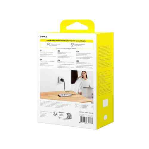 Baseus Travel Charger Palm Series Type-C, PD 3.0, QC 3.0, 30W, Black EU (P10111605113-00) - Image 3