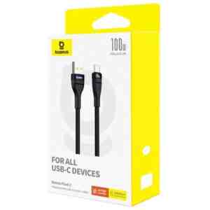 Baseus Cable USB-A - Type-C Flash 2 480mb/s, 100W, 2m, Black (P10311804111-01)