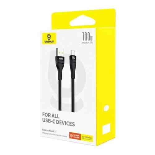 Baseus Cable USB-A - Type-C Flash 2 480mb/s, 100W, 2m, Black (P10311804111-01)