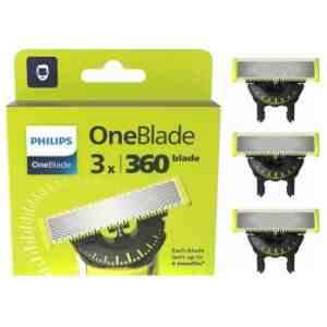Philips Shaver OneBlade 360 Replacement Blades QP430/50 (3pcs) Gray Eu