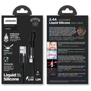 Joyroom Lightning - USB Cable 2.4A, 1.2m Black (S-1224N2)