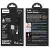 Joyroom Lightning - USB Cable 2.4A, 1.2m Black (S-1224N2) - Image 2