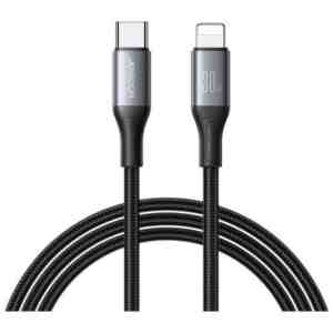 Joyroom Type-C - Lightning Cable Flash Series Cable A28, 30W, 480mb/s, 2m, Black (S-A28_CLB2)